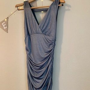 Metallic club dress. Sized 6.